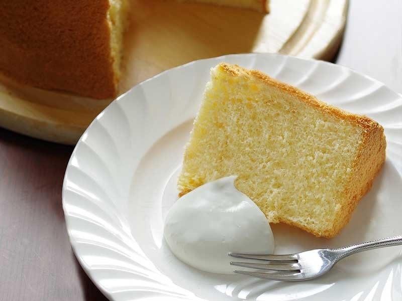ふんわり、やわらか、シフォンケーキ