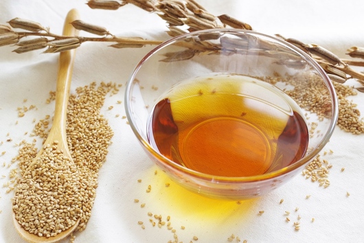 ★搾油されている様子