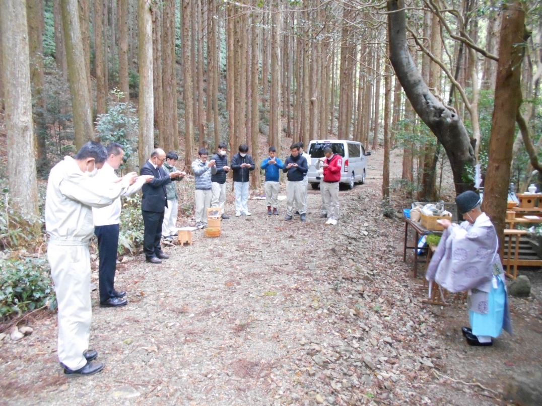 山の神の神事