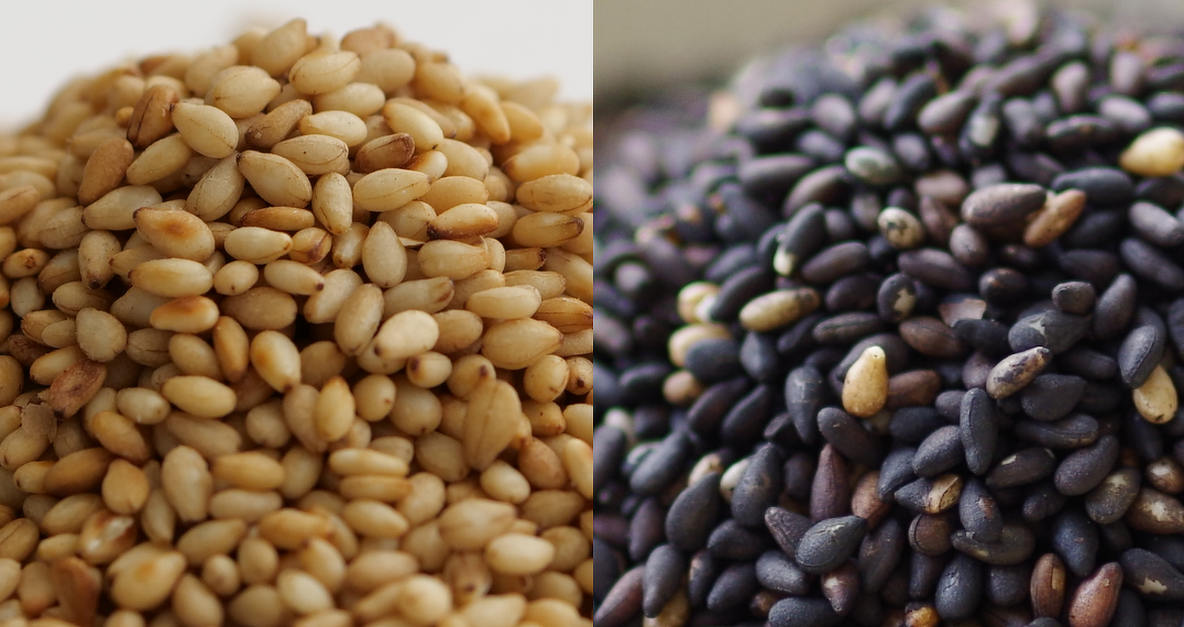 白ごま　黒ごま