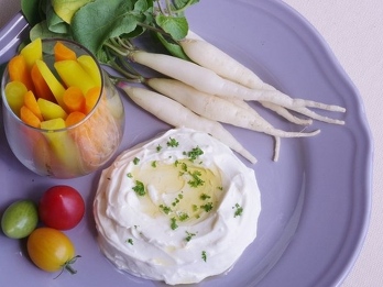 水きり塩ヨーグルト 自家製ラブネ