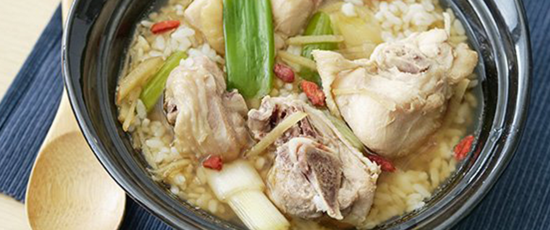 サムゲタン風スープごはん